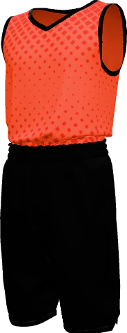 Orange and black kit